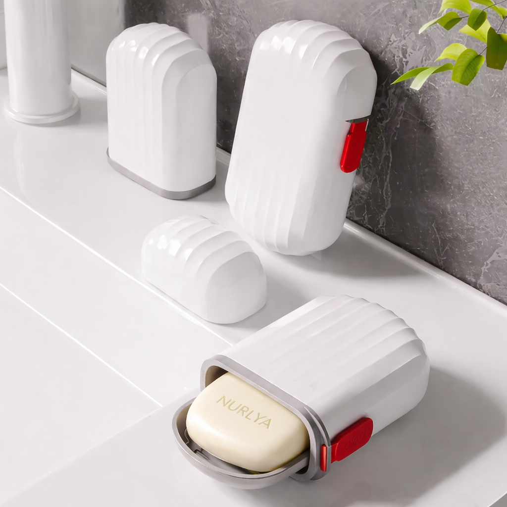2 in 1 Ecloura Travel Soap Case